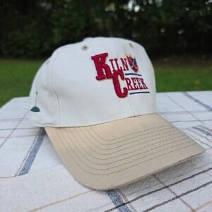 Vintage Kiln Creek Golf Hat Cap Dad Adjustable Retro 90s Ahead Headgear